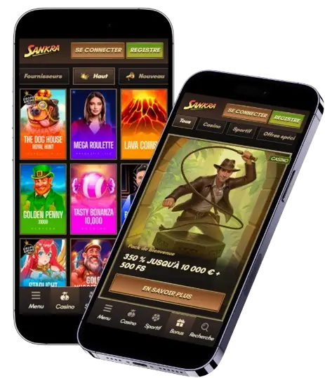 Sankra Casino FR sur mobile